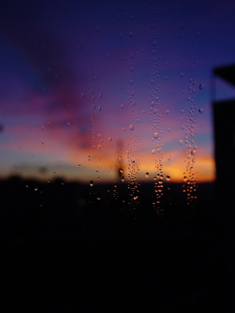 Дождь вечером