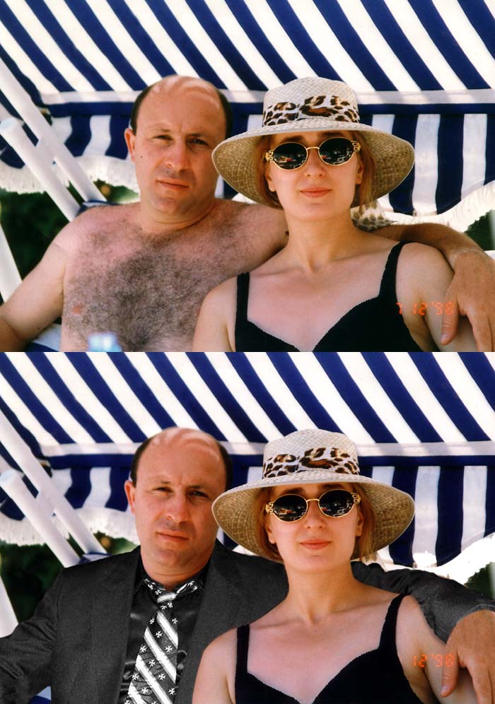 Как дядю одевали...