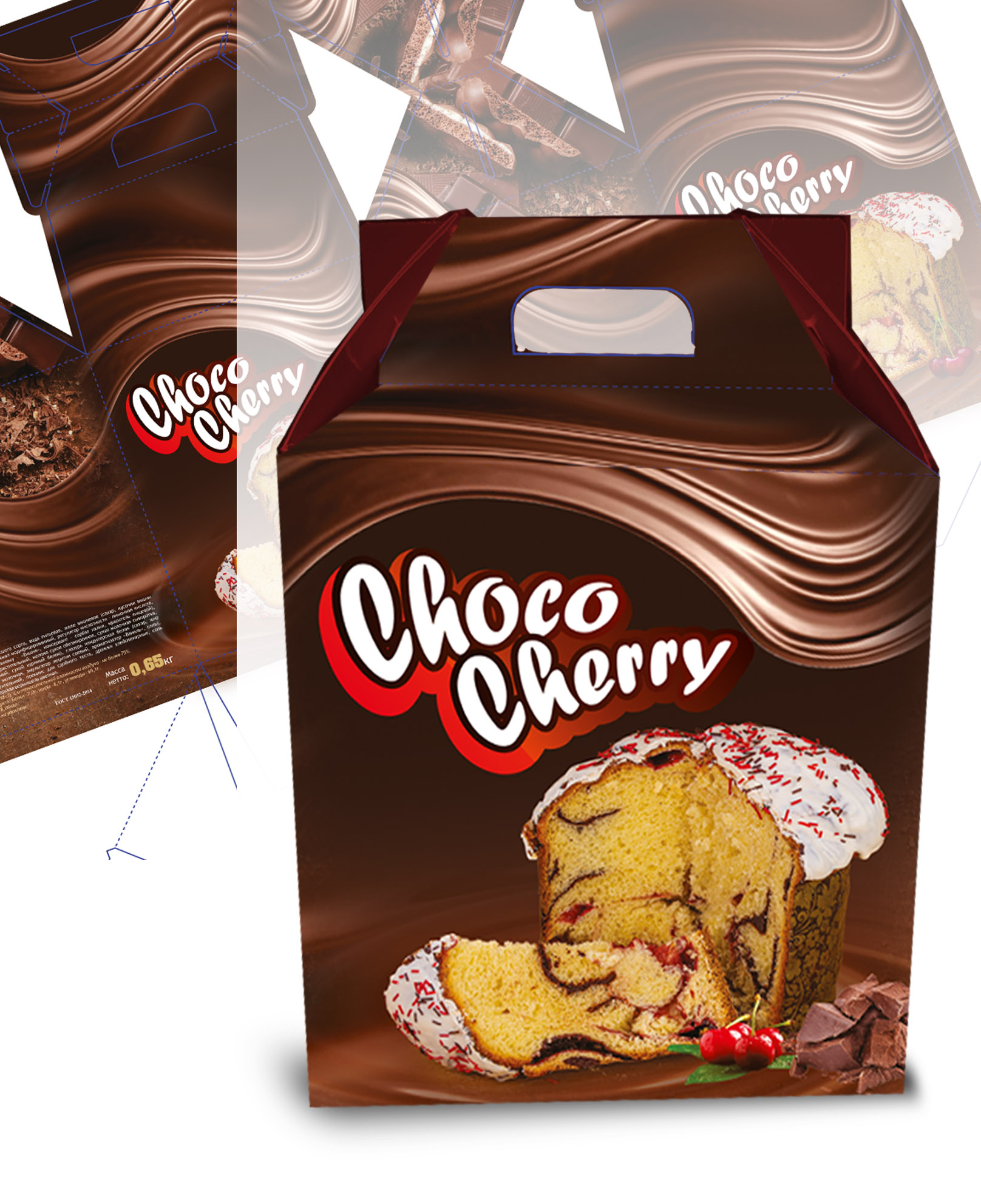 коробка для кулича