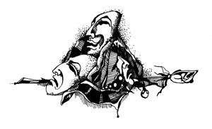 Иллюстрации к книгам "Красный квадрат" и "Арабески&quot