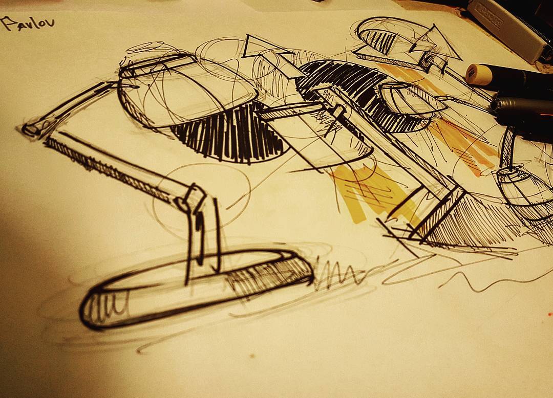 Разработка настольной лампы