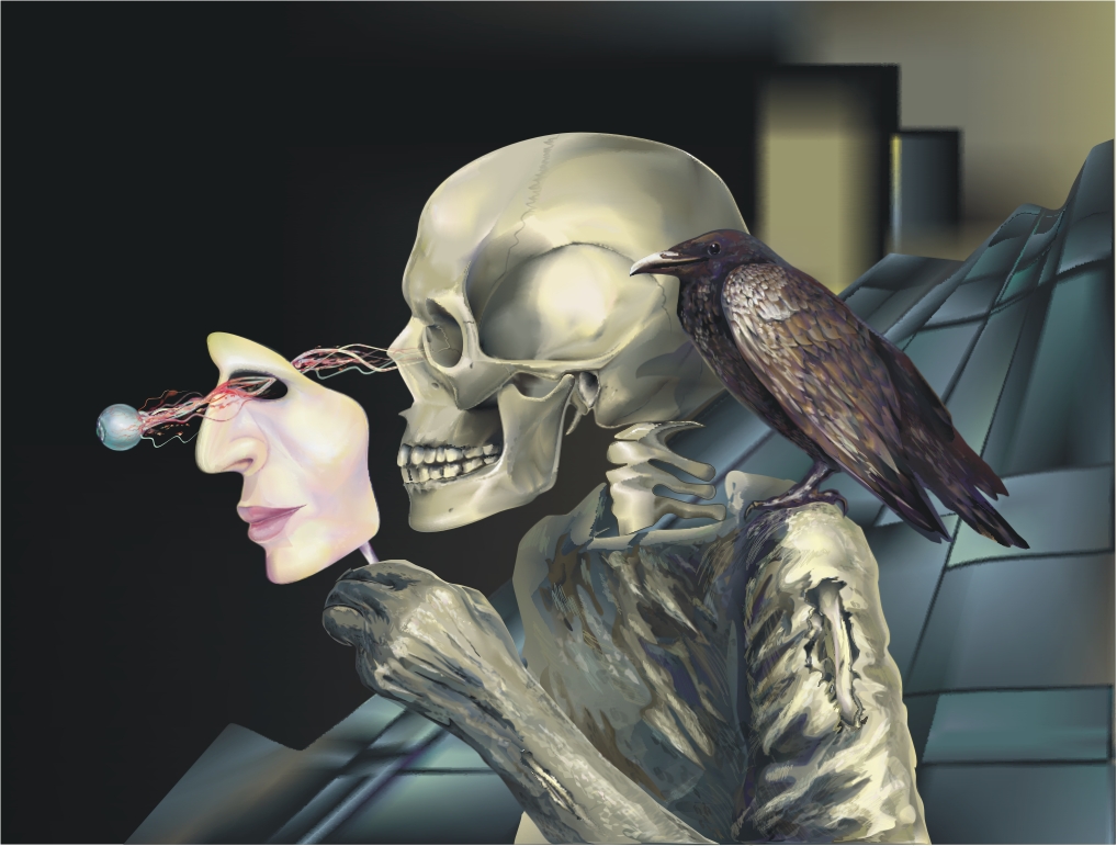 Ночной обман. Векторная графика coreldraw12