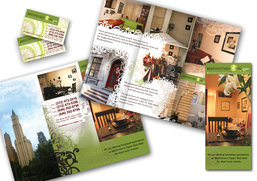 брошюра для BEST APARTMENT4YOU