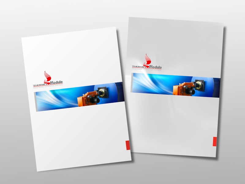 Обложка для каталога A4 "thermo module"