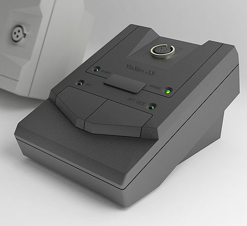 Микрофон настольный (рендер)