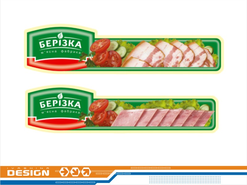 Дизайн шелфтокеров для ООО "Березка"