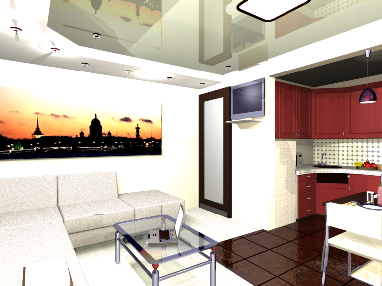 Кухня-гостиная вар 3