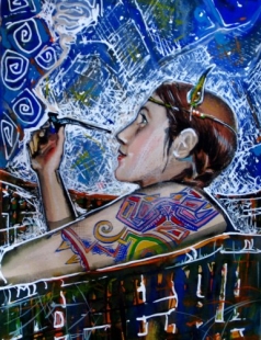 Индейский портрет