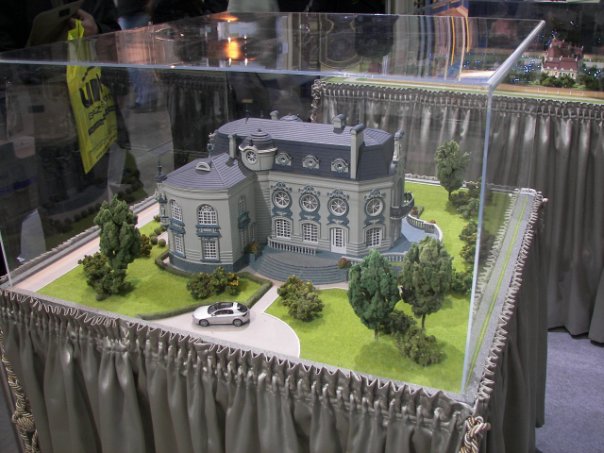 Макет виллы