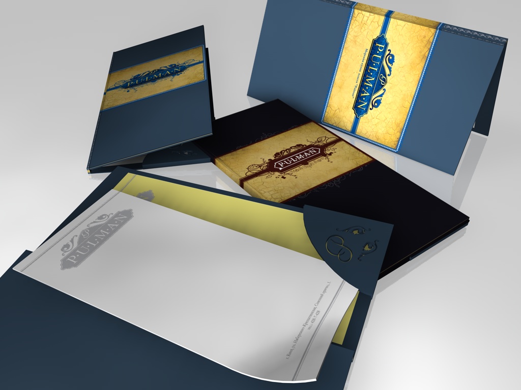 Папка для чеков, ресторан "PULMAN"