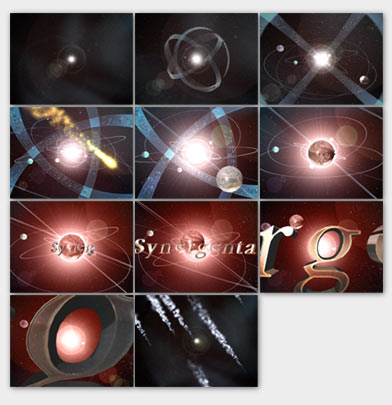 Заставка (screensaver) «Synergenta»