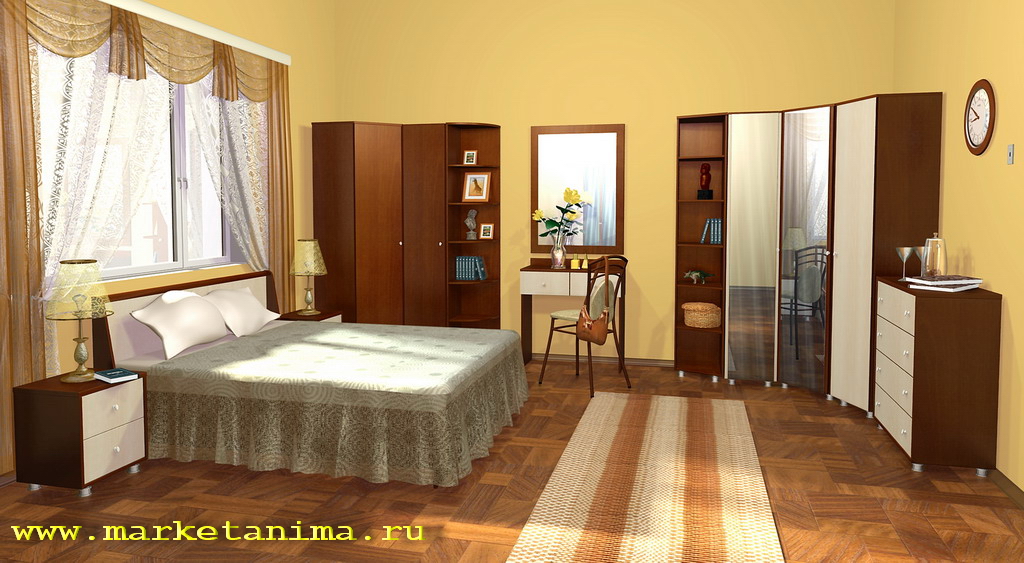 Пример  дизайна интерьера.