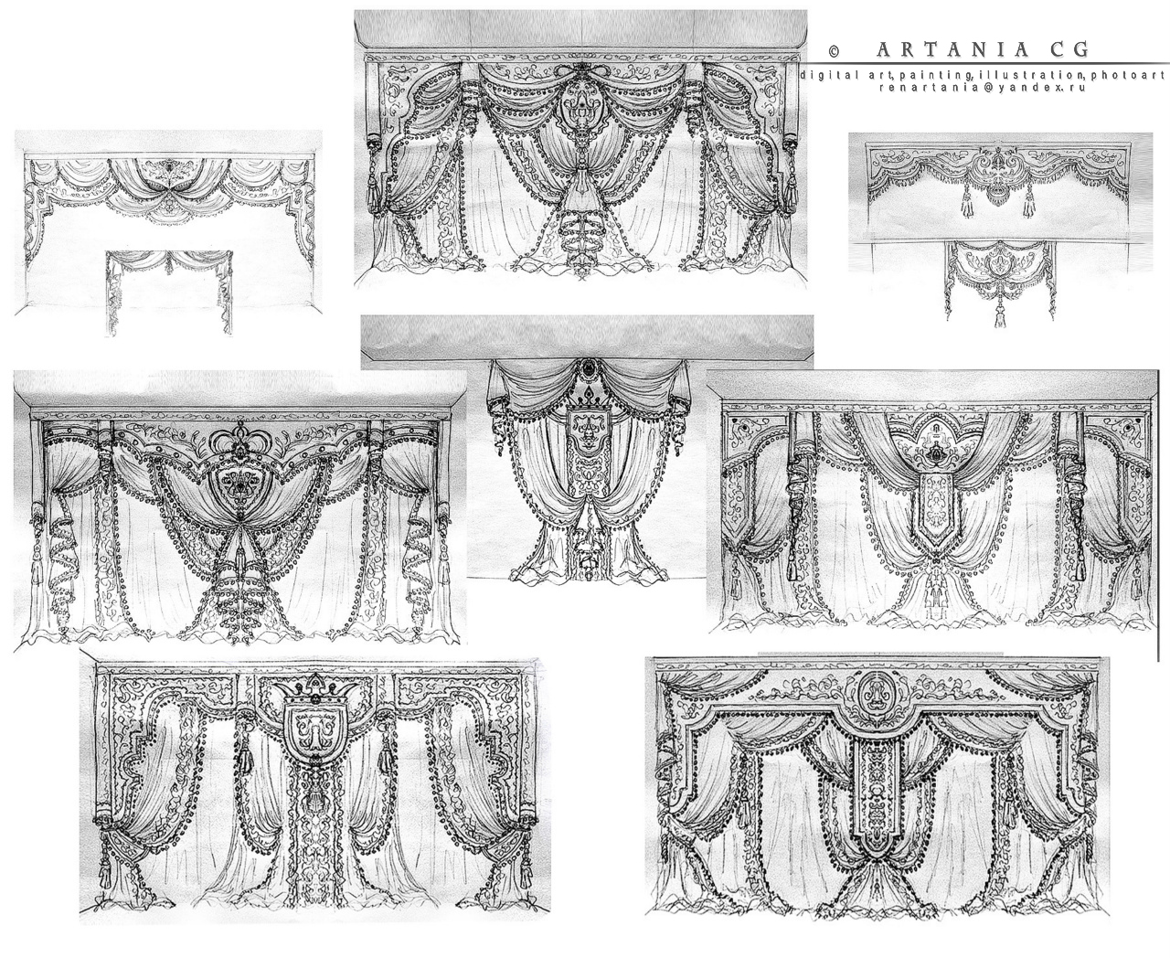 Художественная ручная графика