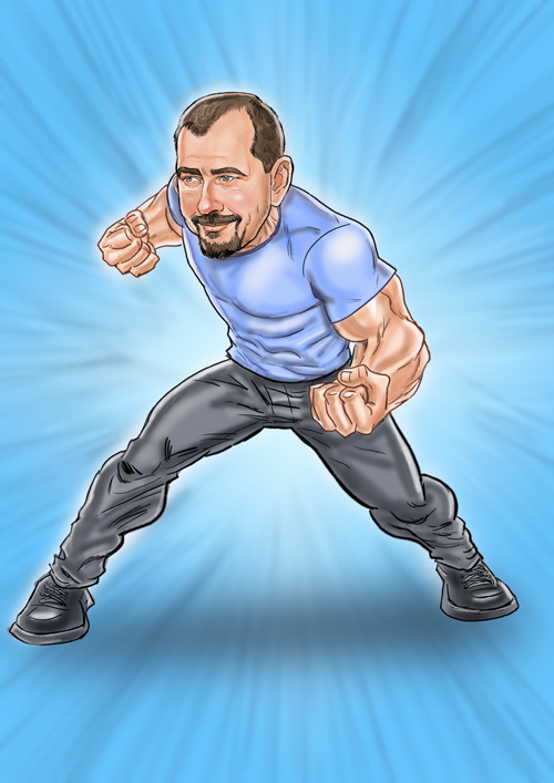 шарж компьютерный онлайн 