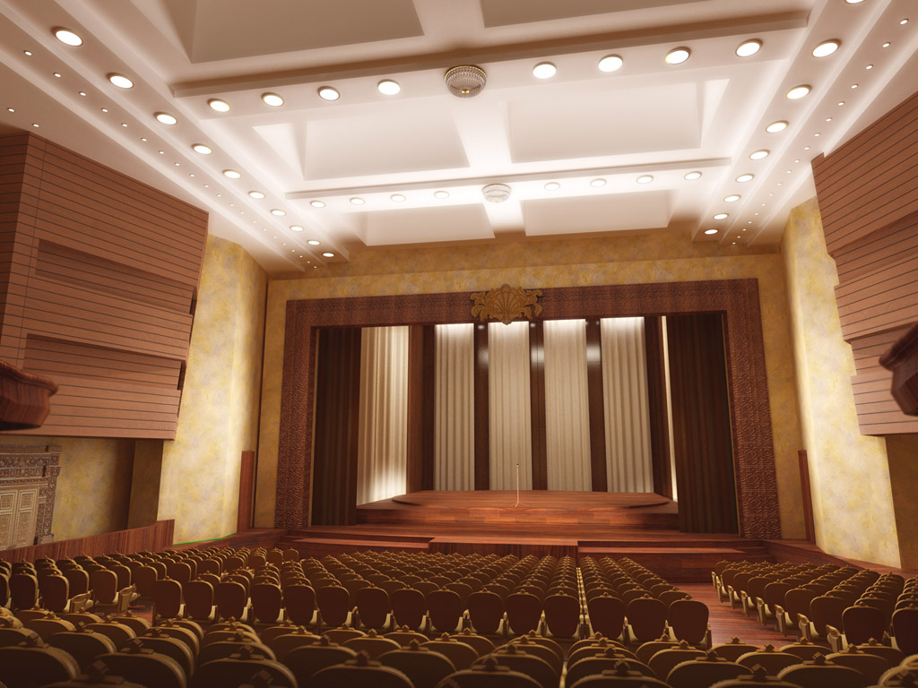 большой зал в ДК