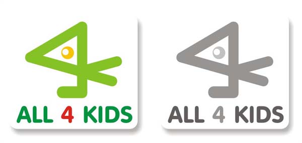 Логотип детскоко портала "All 4 kids"