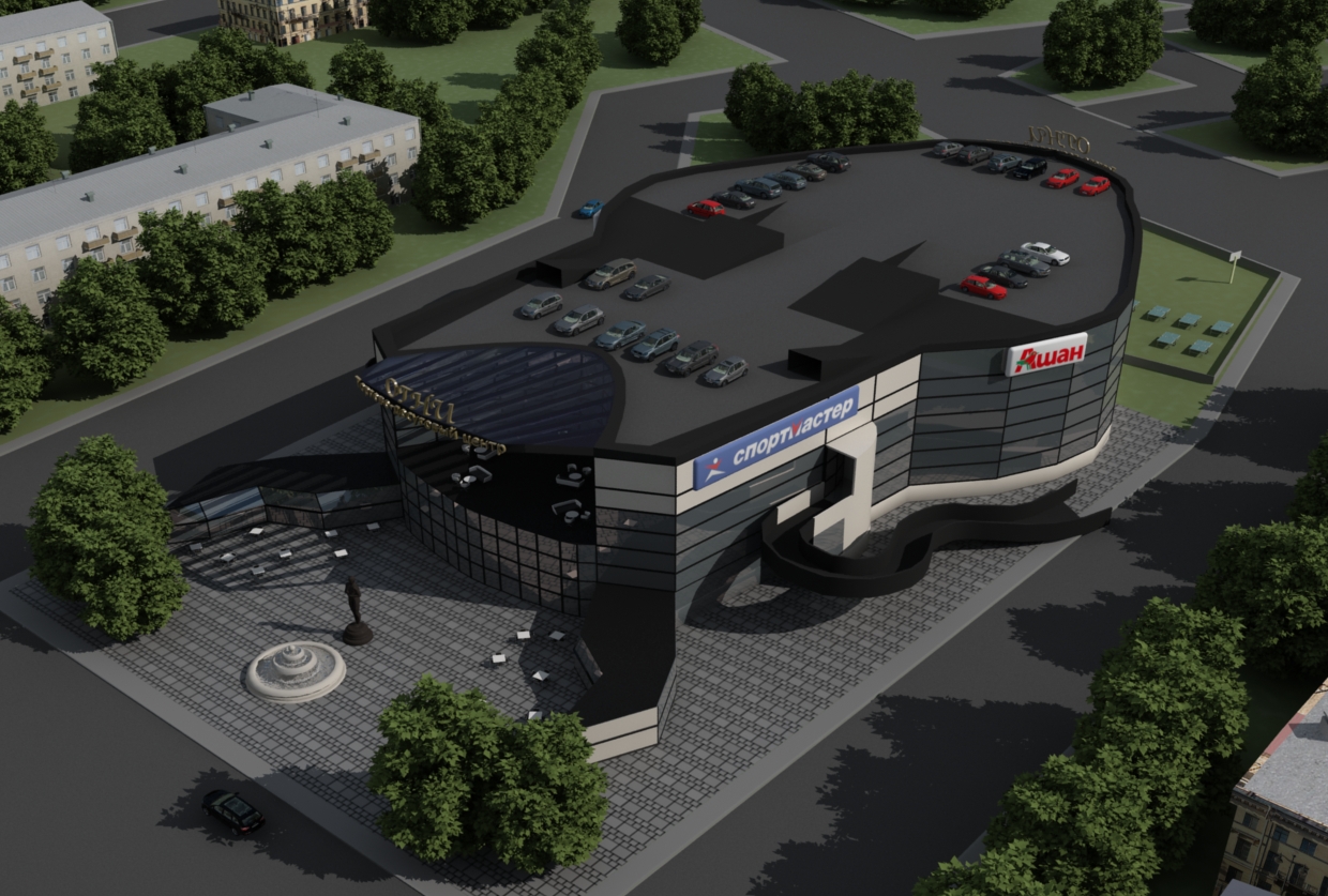 Экстерьер ТРК.