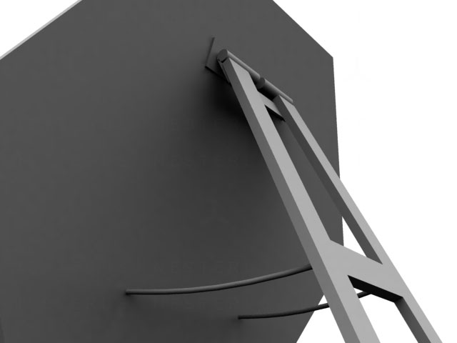 Дизайн щита для зимней акции бутика "PODIUM ITALIA"