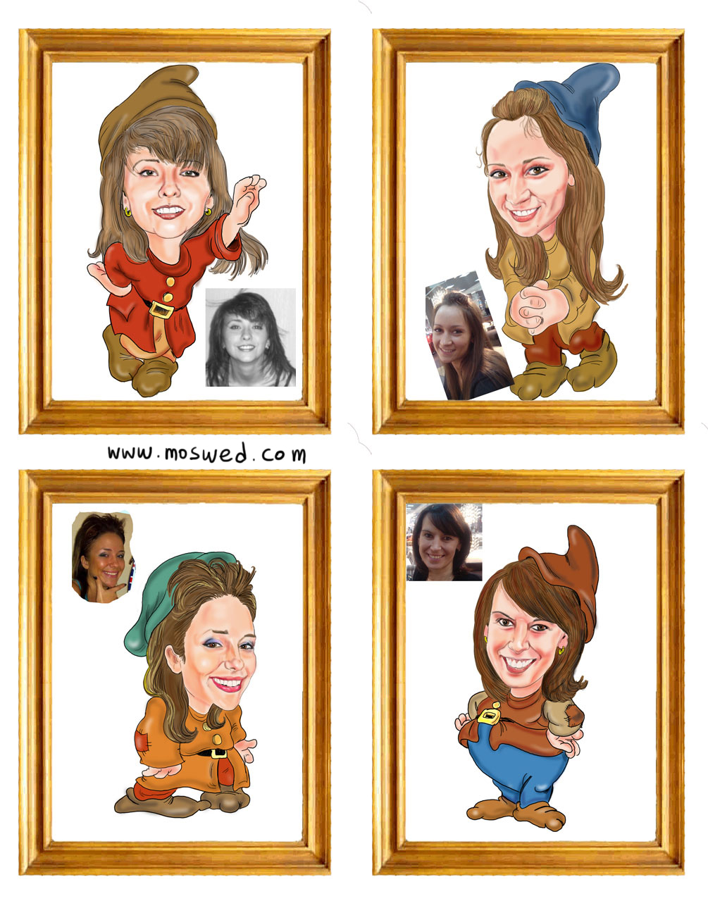 шарж на 8 марта