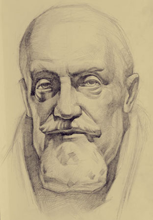 Рисунок.  Бумага, карандаш.