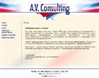 сайт компании A.V. Consulting