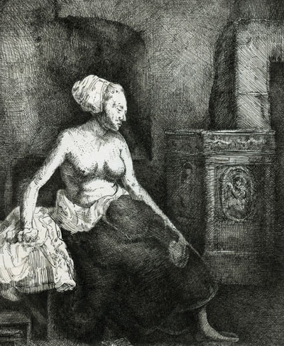 копия с гравюры Рембранта