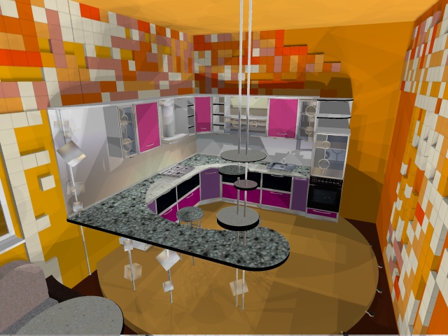 кухня "летняя фантазия"