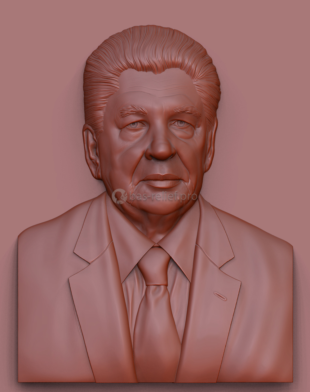 Моделирование портрета для резки на ЧПУ. Частный заказ