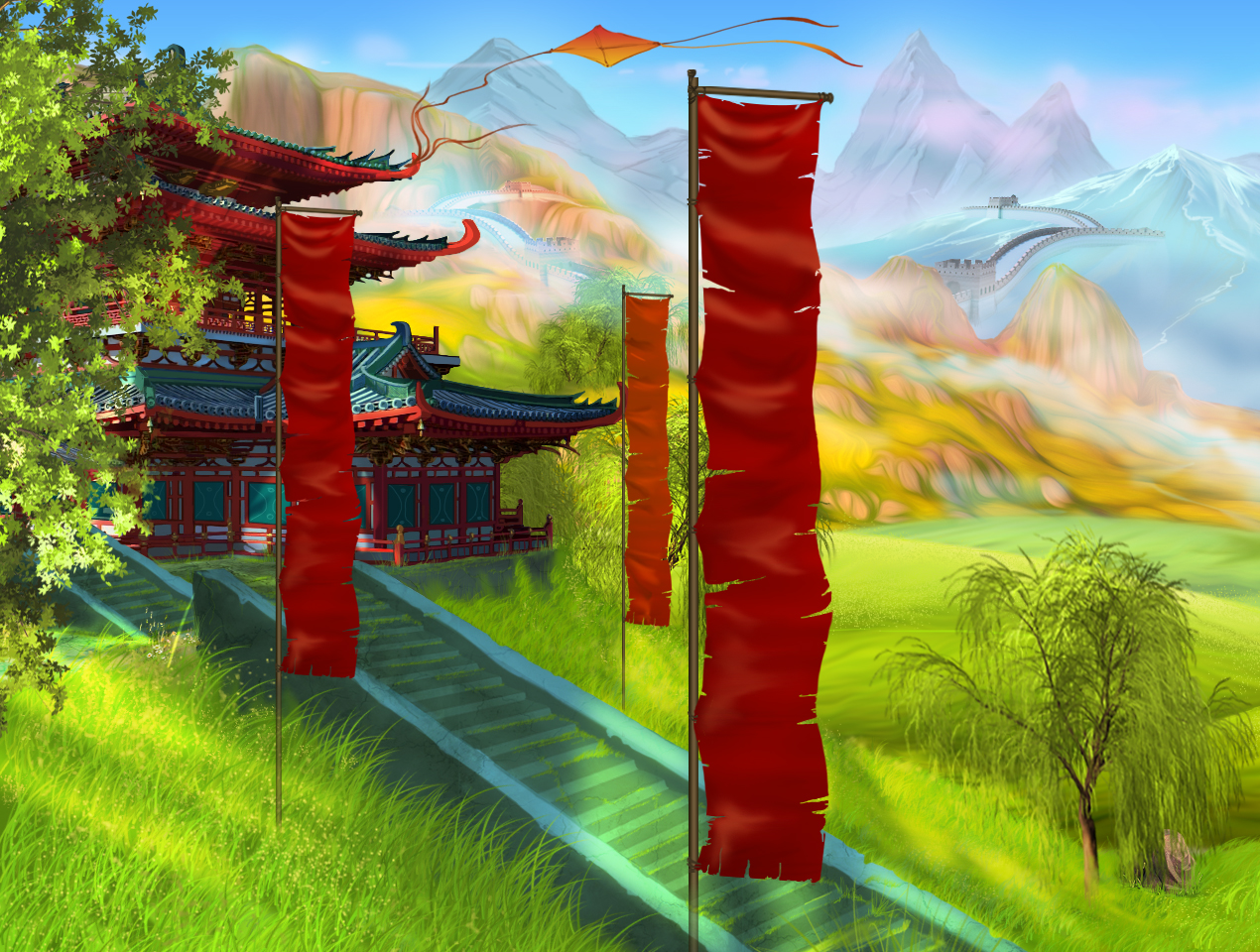 пейзаж для игры