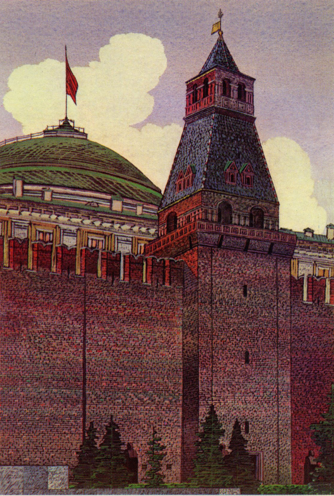 В. Чмаров " БАШНИ МОСКОВСКОГО КРЕМЛЯ"