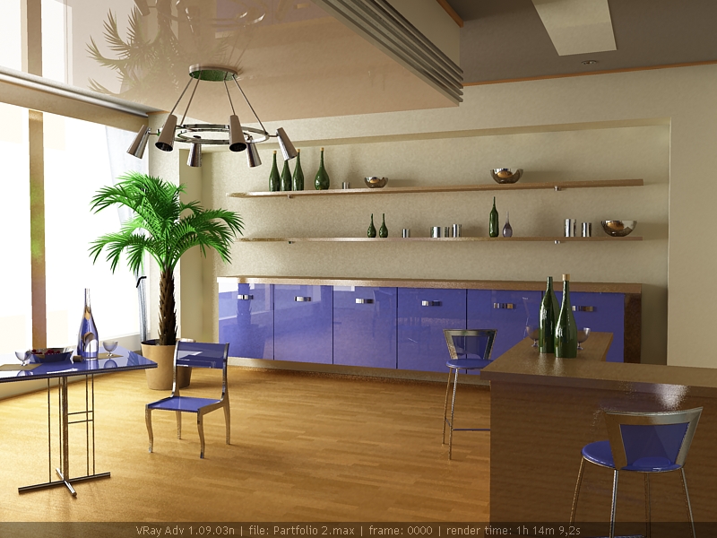 Интерьер кухни(2006)