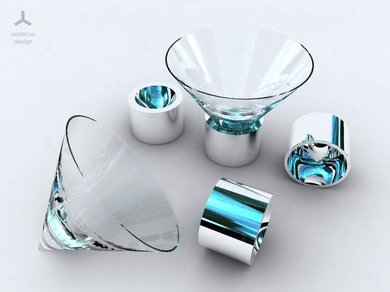 Дизайн бокала для "МАРТИНИ"