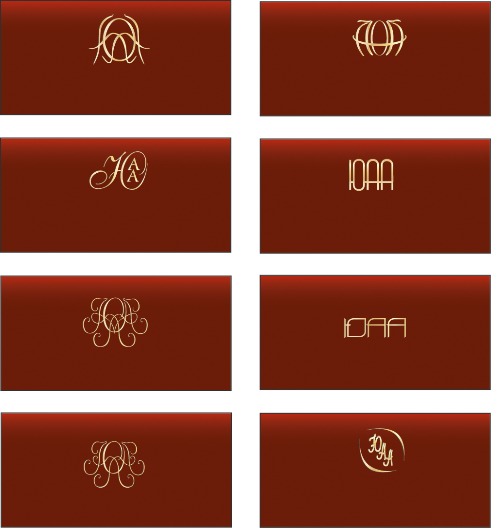 Монограммы для "Экслибрис", г. Москва