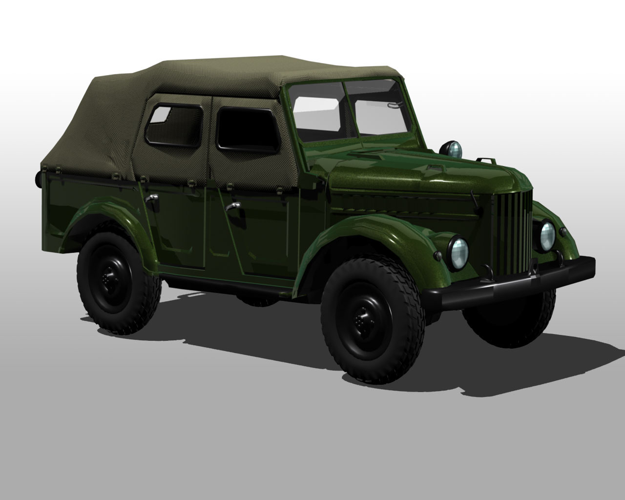 автомобиль ГАЗ 69а