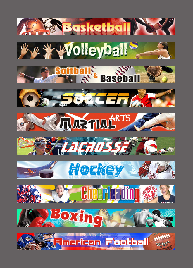 Баннера для сайта "Grid Athletics" (Дания)