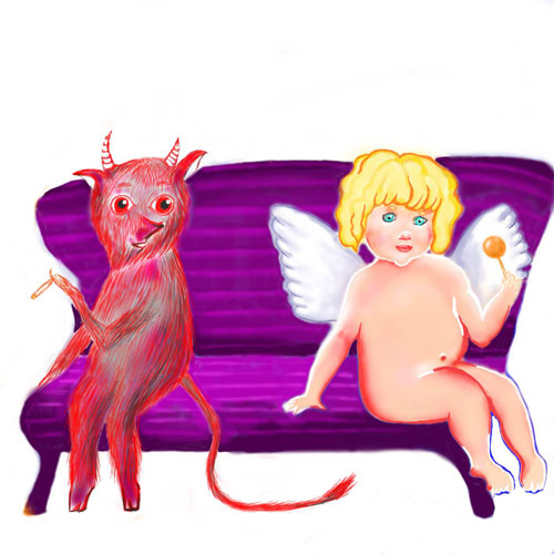 Ангел и черт