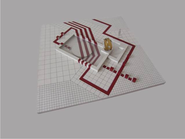 макет зоны отдыха