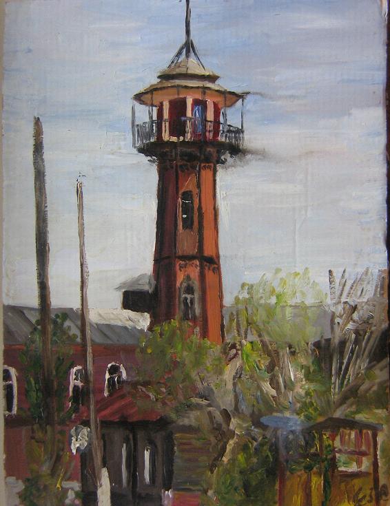 "Хвалынск. Пожарная каланча."