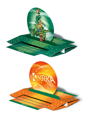 Календарь-трансформер Фармкомпания KRKA