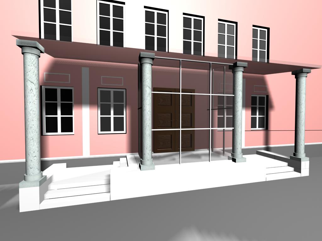 Фасад входа-БАНК