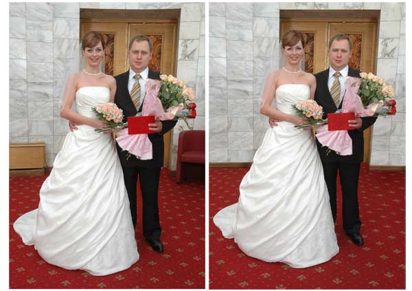 Молодожены