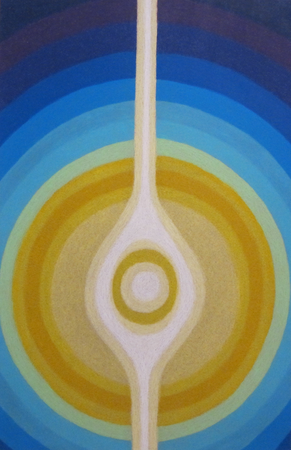 Вечность аспект Бога.  (духовная картина)