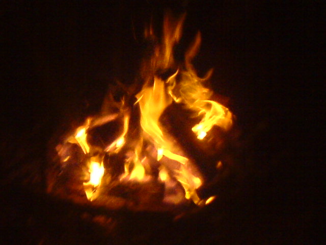 Ночной костер