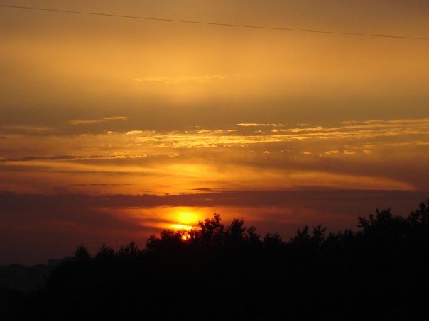 московский закат