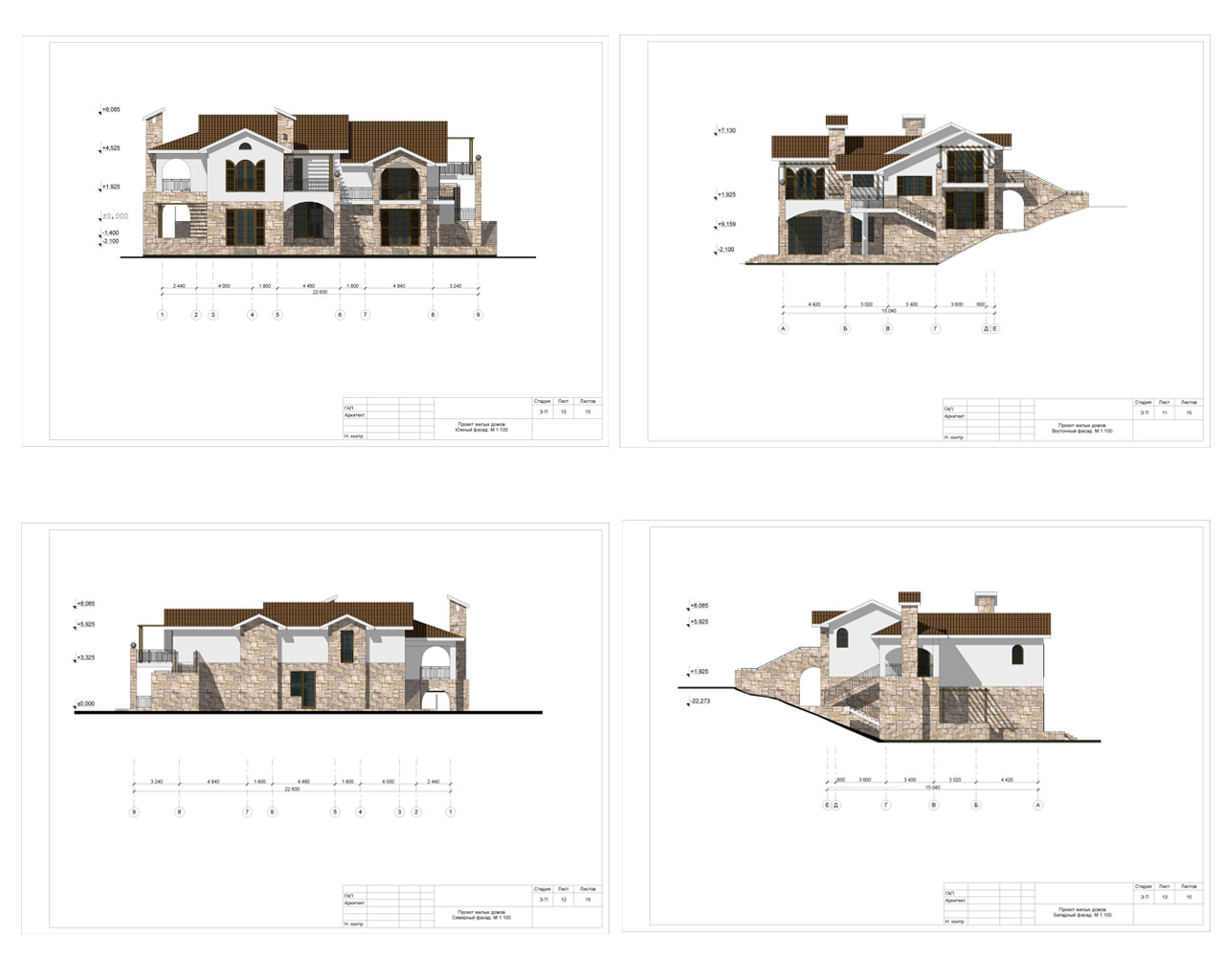 Проект индивидуального жилого дома.
