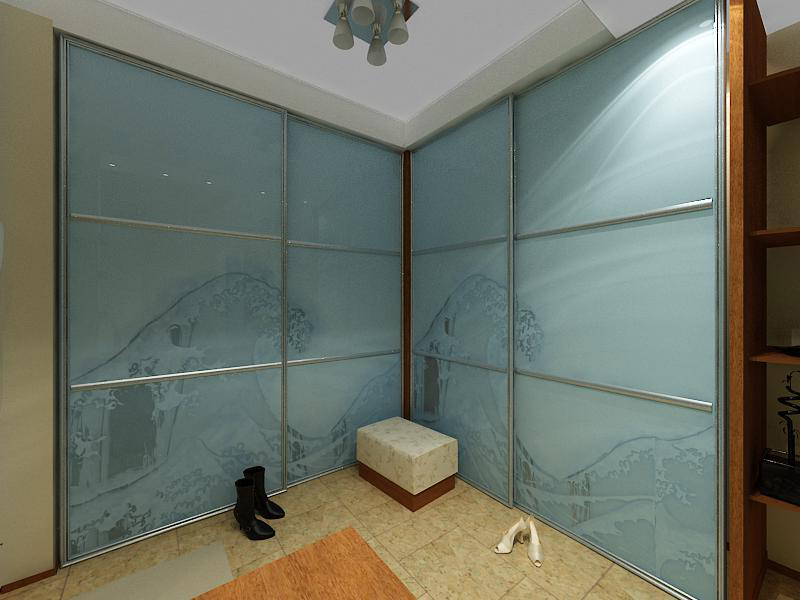 Второй вариант прихожей ракурс3