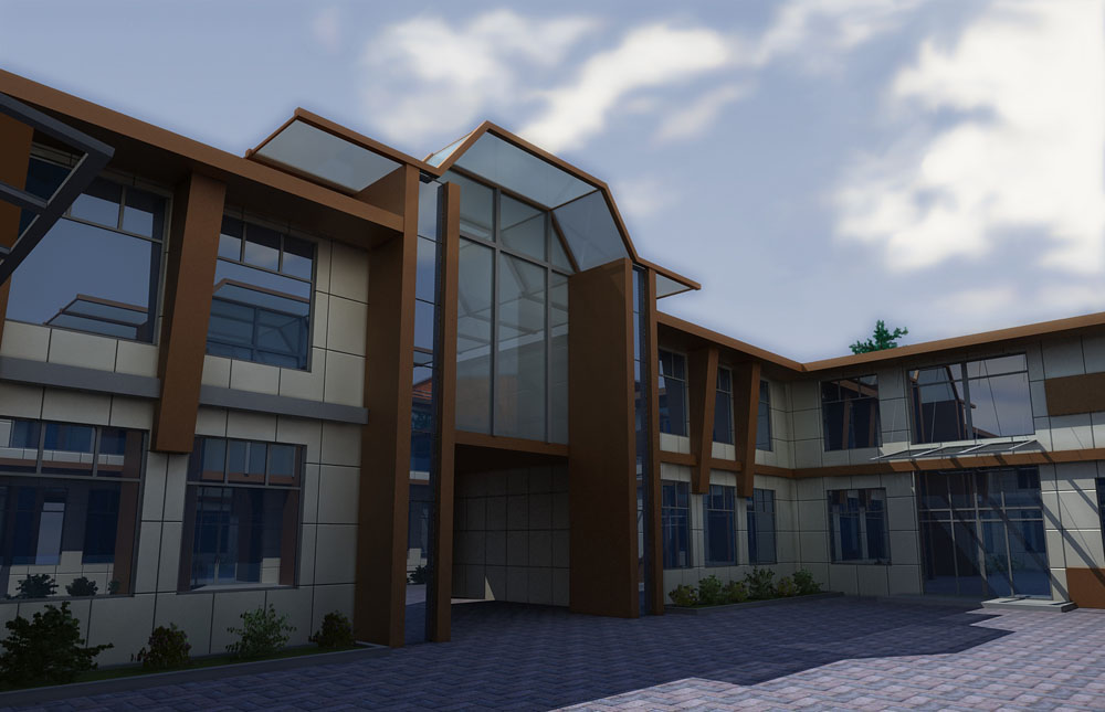 бизнес центр (филиал банка) вариант 1