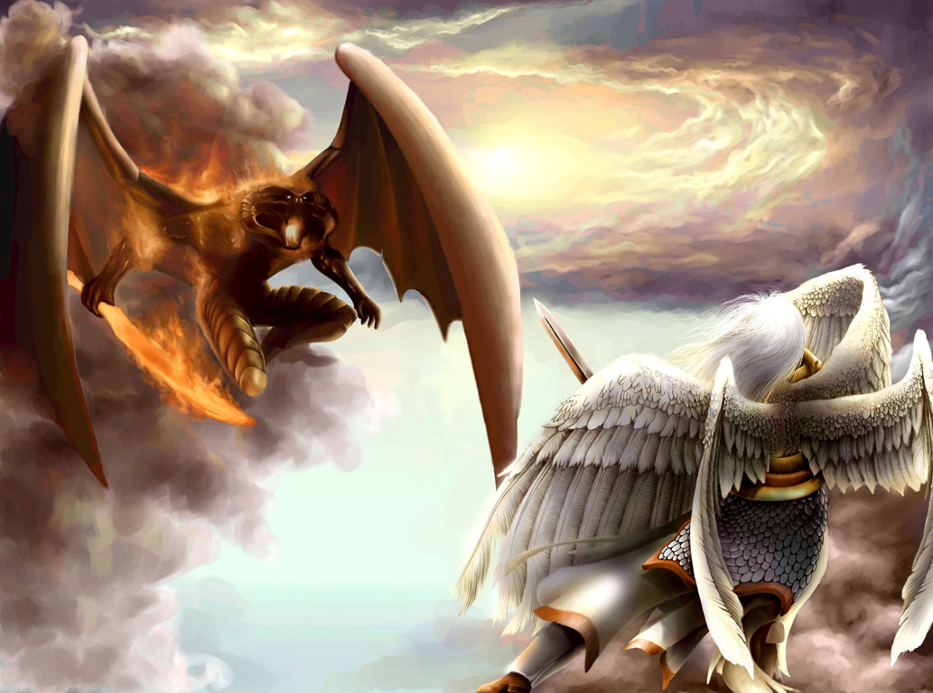 и была на небе война