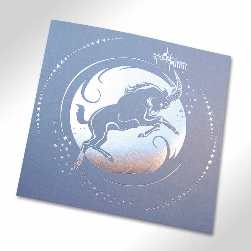 Корпоративная открытка для типографии "Граффити"