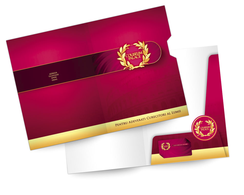 Папка для деловых бумаг "Coliseum Palace"